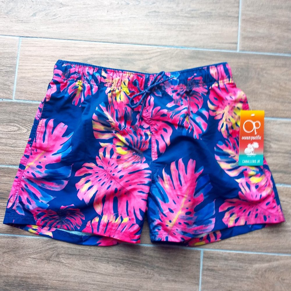Ocean Pacific Board Short - "Tropic Blue"